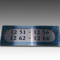 Hotel Stainless Steel Painted Number Signs Building Signage House Number